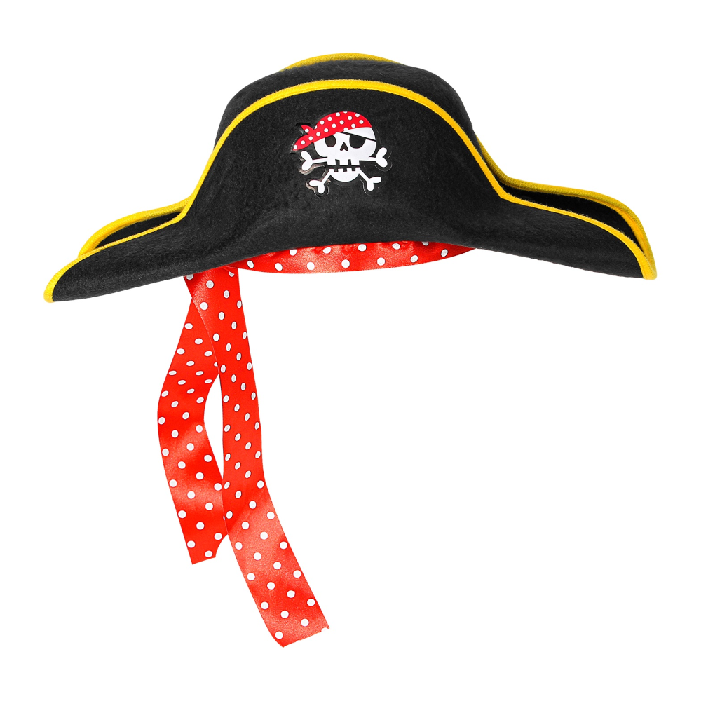 Vestito Carnevale + Accessori Pirata Costume Sciabola Scudo Cappello Travestimento (2/3 Anni)