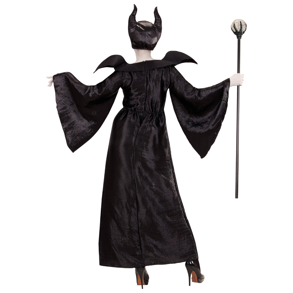 Costume Vestito Abito Travestimento Carnevale Halloween Cosplay Adulto - Malefica - 0370