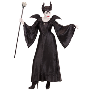 Costume Vestito Abito Travestimento Carnevale Halloween Cosplay Adulto - Malefica - 0370