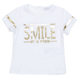 T-Shirt M.c. Neonata Meilisa Bai Bambina Taglie 9/36 Mesi - Fl3785