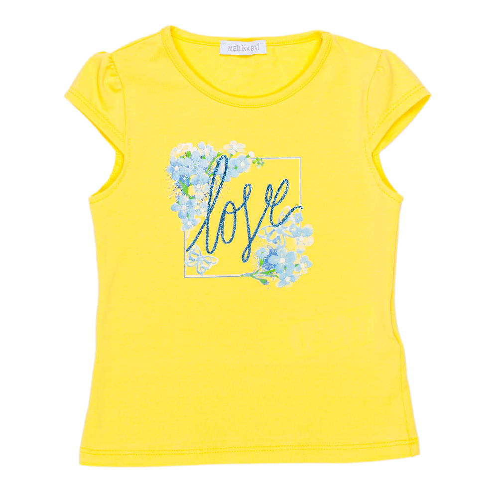 T-Shirt Maglietta Meilisa Bai Bambina Baby Taglie 3/7 Anni - Fl3830