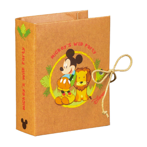 Bomboniera Astuccio Topolino DISNEY Libro Scatolina Portaconfetti Savana 10pz - 68210