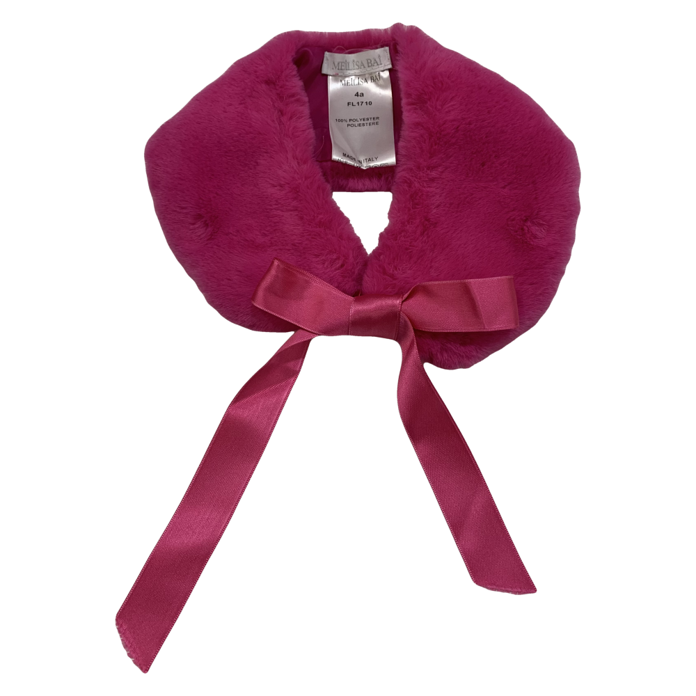 Scaldacollo Pelliccia Baby Meilisa Bai Bambina Taglie 3/7 Anni - Fl1710
