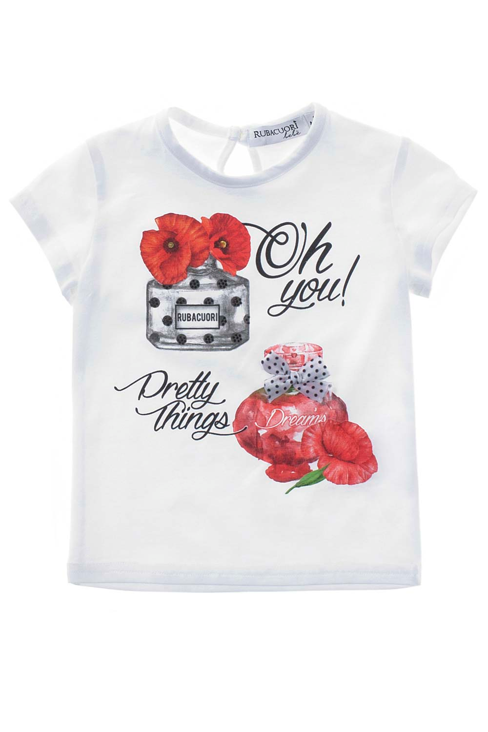 T-Shirt Bambina Neonata Rubacuori Taglie 9/30 Mesi - 004982