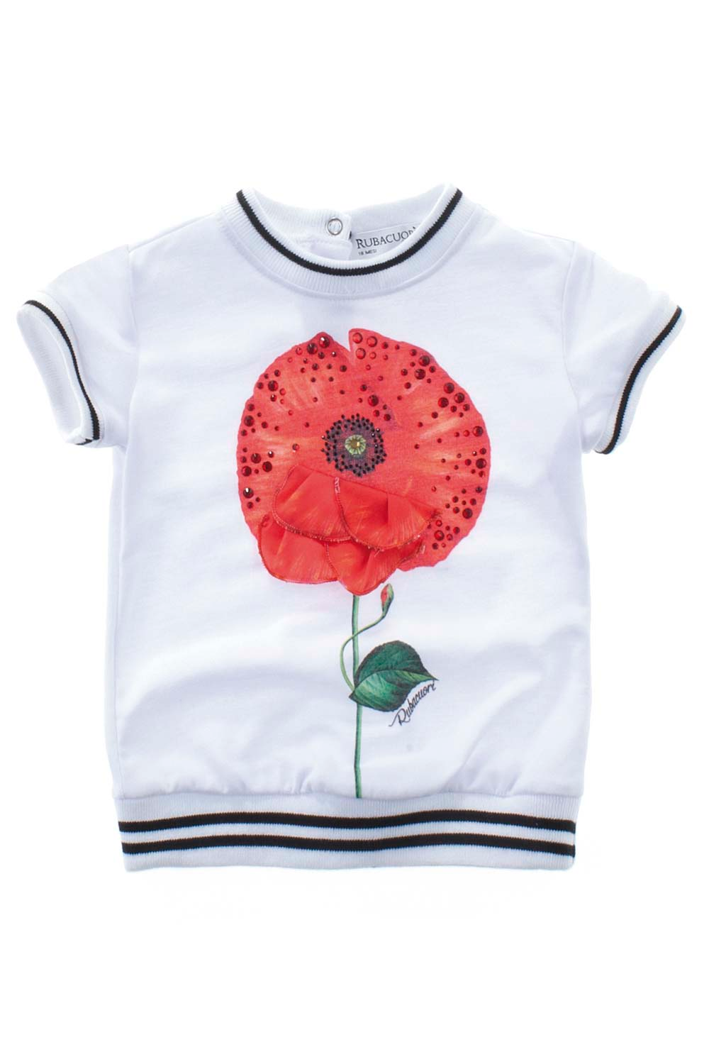 T-Shirt Maxi Bambina Neonata Rubacuori Taglie 9/30 Mesi - 004990