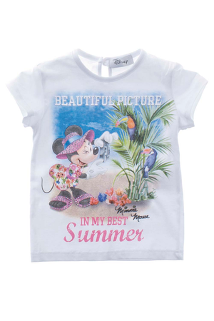 T-Shirt Bambina Neonata Rubacuori Taglie 9/30mesi - 005422bianco