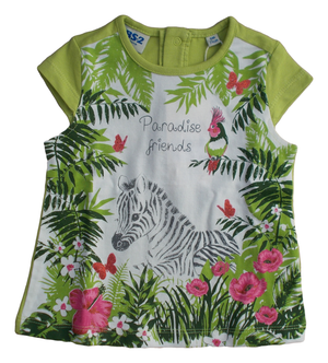 T-Shirt Bambina Neonata Ubs2 Taglie 3/24 Mesi - 9921