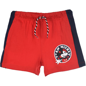 Completo Estivo Mickey Mouse DISNEY Topolino Short + T-Shirt Bambino Sun City 3/8 Anni - Ue1162rosso