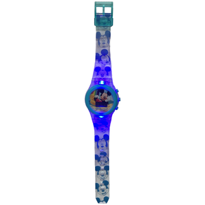 Orologio da Polso Digitale Mickey Mouse DISNEY Topolino con LED in Confezione Regalo - Wd20368