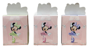 Bomboniera Astuccio Minnie Ballerina DISNEY Scatolina Kit 10 Pezzi Senza Confetti