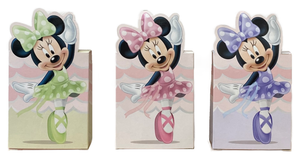 Bomboniera Astuccio Minnie Ballerina DISNEY Scatolina Kit 10 Pezzi Senza Confetti
