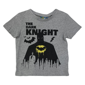 T-Shirt M.c. Batman Maglietta Bambino Sun City 3/8 Anni - Ue1174grigio