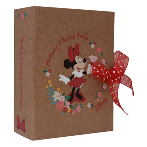 Bomboniera Astuccio Minnie DISNEY Libro Scatolina Portaconfetti Flowers - 68220