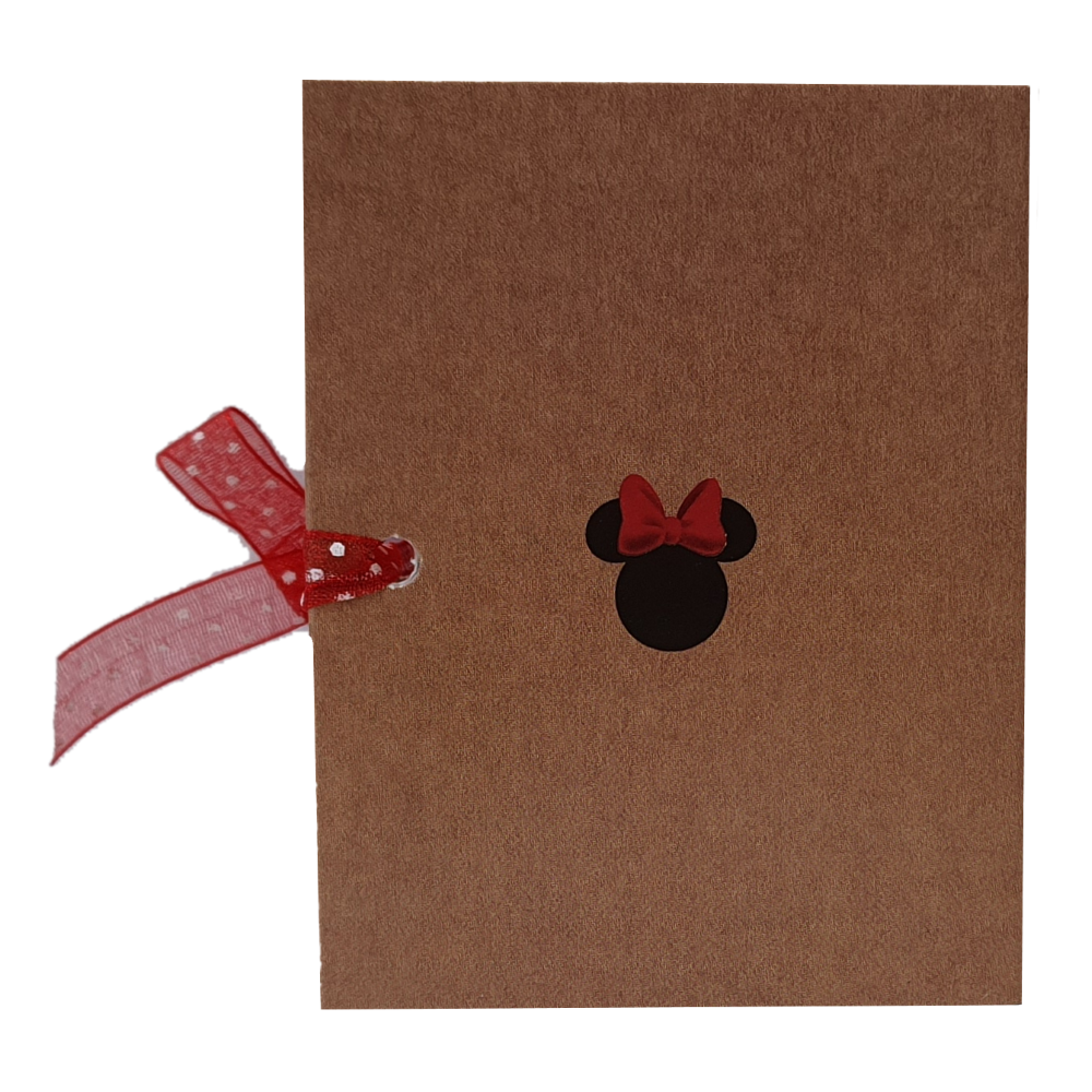 Bomboniera Astuccio Minnie DISNEY Libro Scatolina Portaconfetti Flowers - 68220