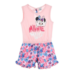 Tuta Intera Minnie Mouse DISNEY Bambina Sun City 3/8 Anni - Ue1096rosa