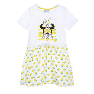 Scamiciata Minnie Mouse DISNEY Bambina Sun City 3/8 Anni - Ue1019bianco