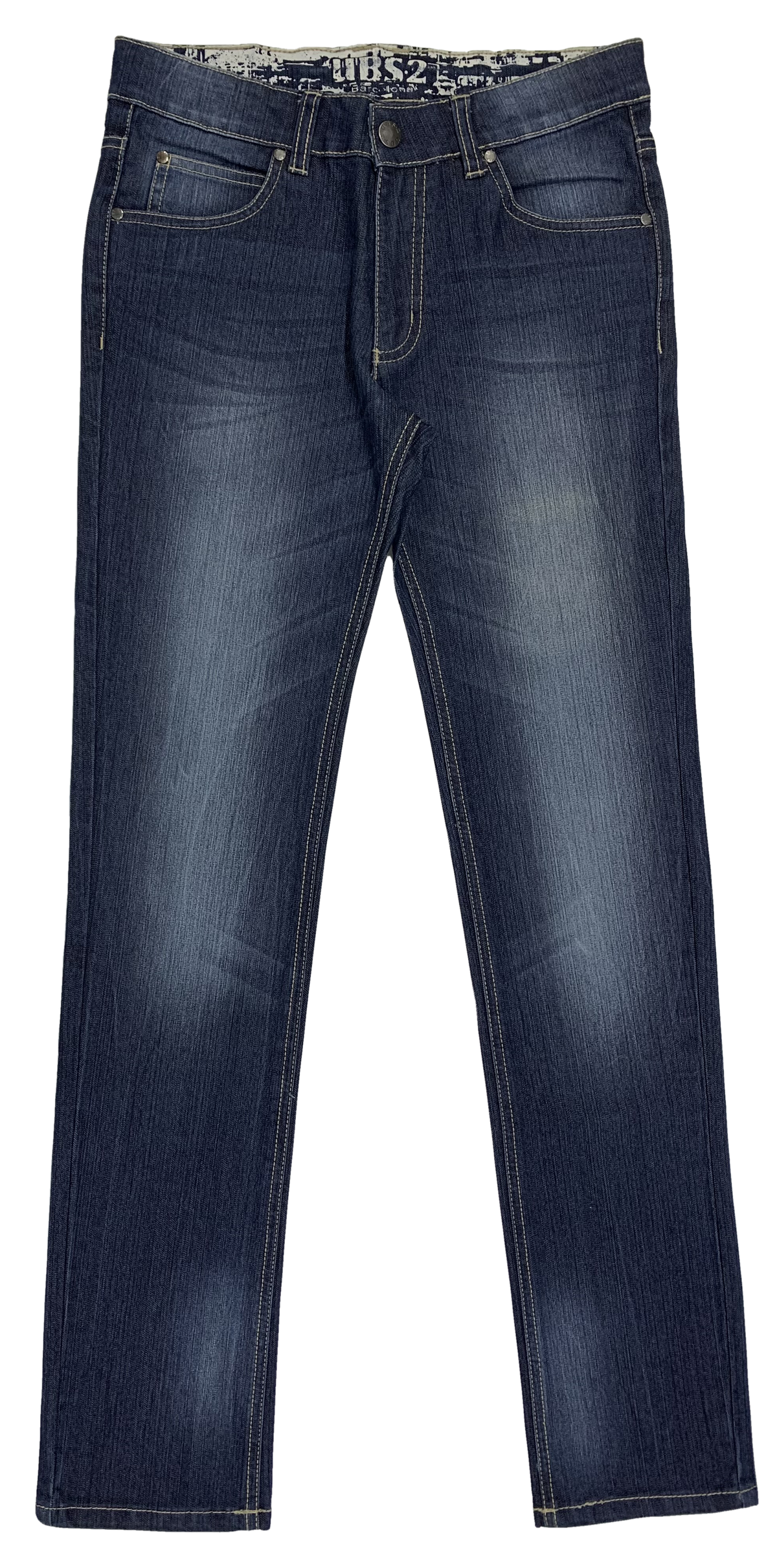 Pantalone Jeans Bambino Ubs2 Taglie 2/14anni - 1000scuro