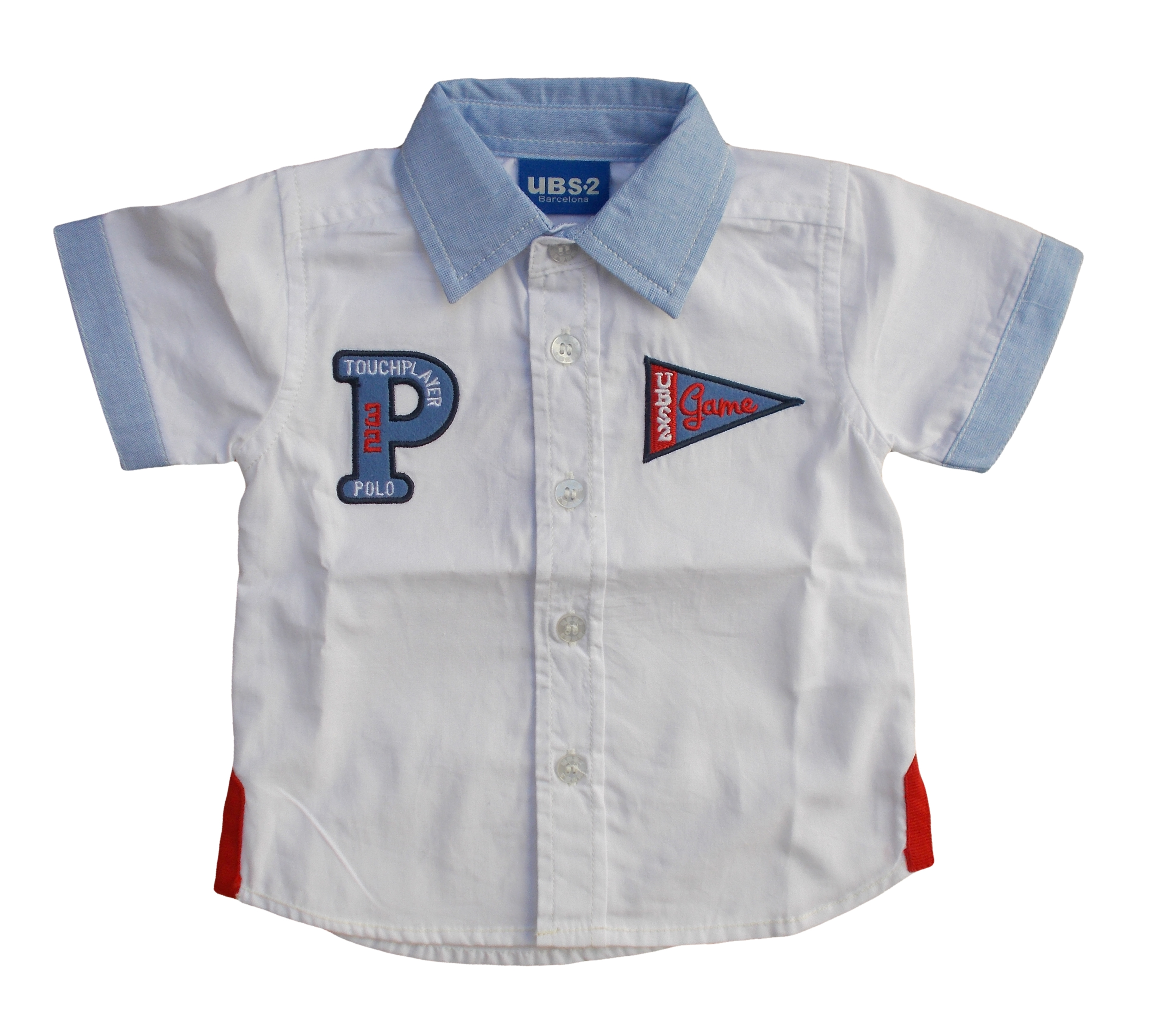 Camicia Bambino Neonato Ubs2 Taglie 3/24mesi- 0903