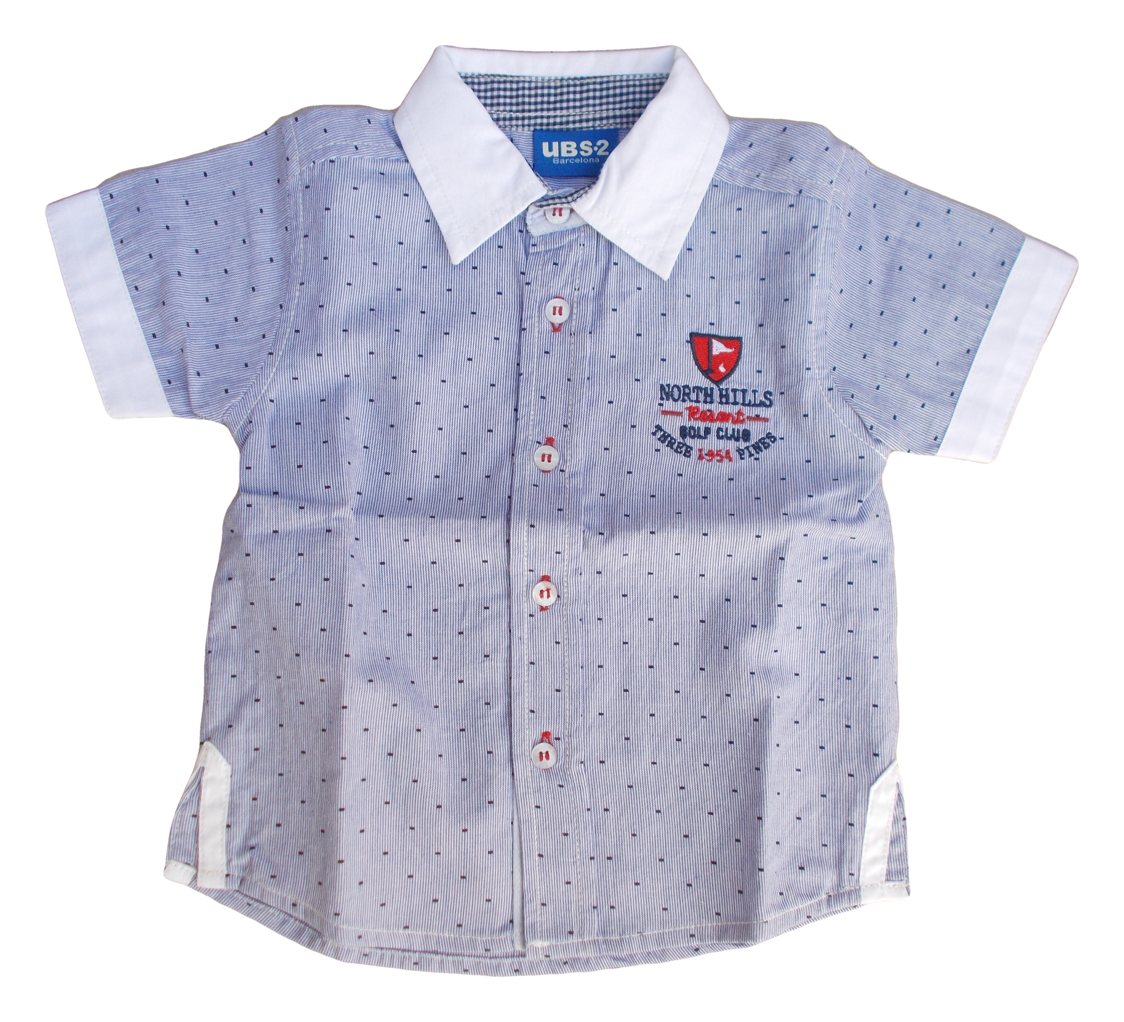Camicia Bambino Neonato Ubs2 Taglie 3/24mesi- 0901