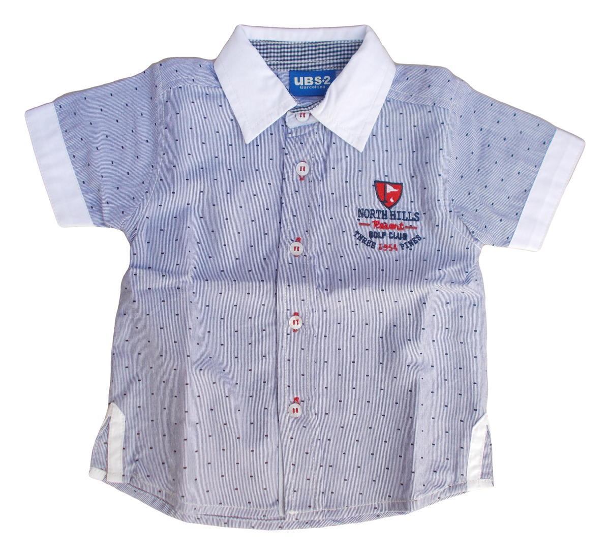 Camicia Bambino Neonato Ubs2 Taglie 3/24mesi- 0901