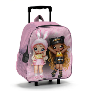 Zaino Asilo Trolley Na Na Na Surprise 2 Ruote Manico Allungabile Cm.30 - B02216mc
