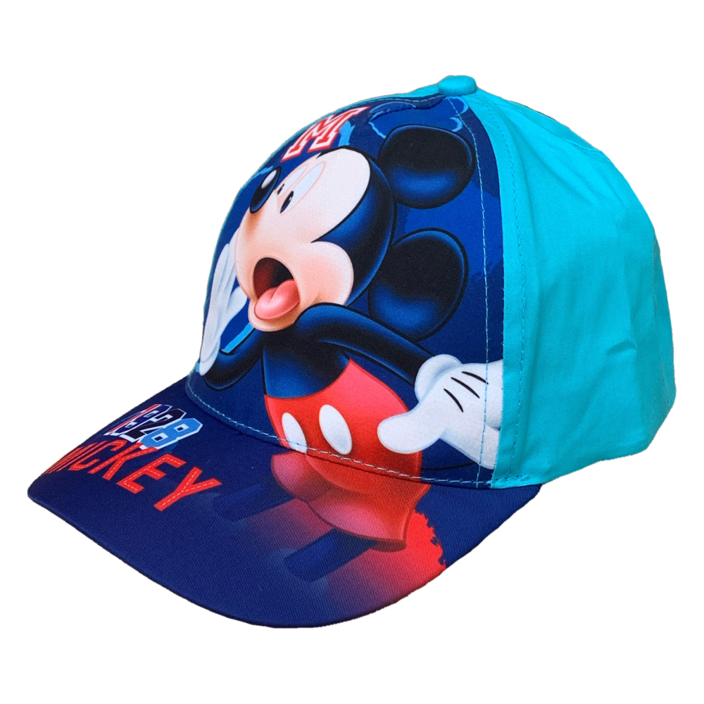 Cappello Mickey Mouse DISNEY Topolino con Visiera Estivo Maschietto Tg 52/54 - Mic2122-1670/c