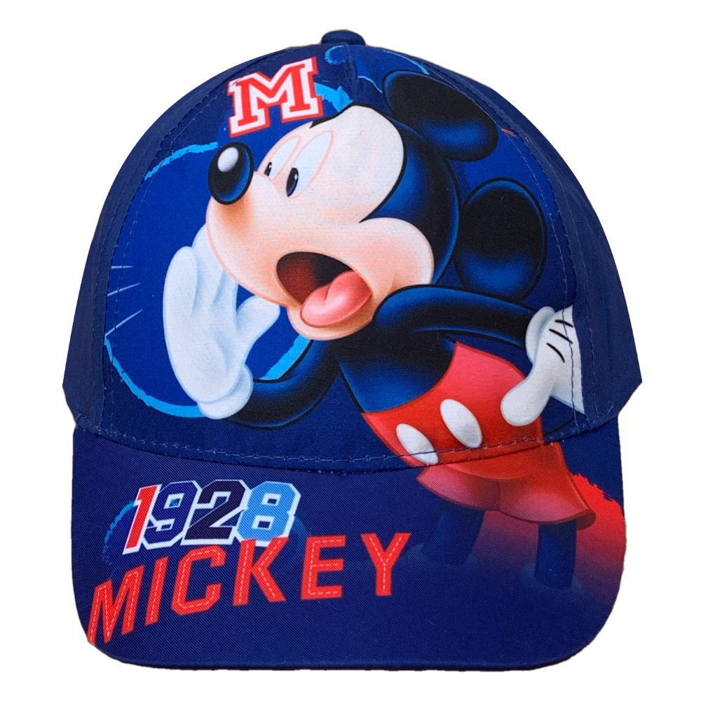 Cappello Mickey Mouse DISNEY Topolino con Visiera Estivo Maschietto Tg 52/54 - Mic2122-1670/b