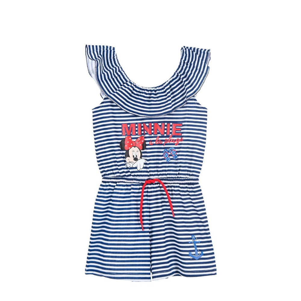 Tuta Intera Minnie Mouse DISNEY Bambina Sun City 3/8 Anni - Ue1102blu