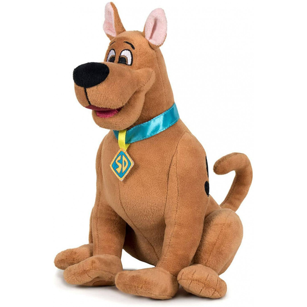Peluche Scooby Doo Seduto Cane Favole Pupazzo - 28 Cm. - 760018963