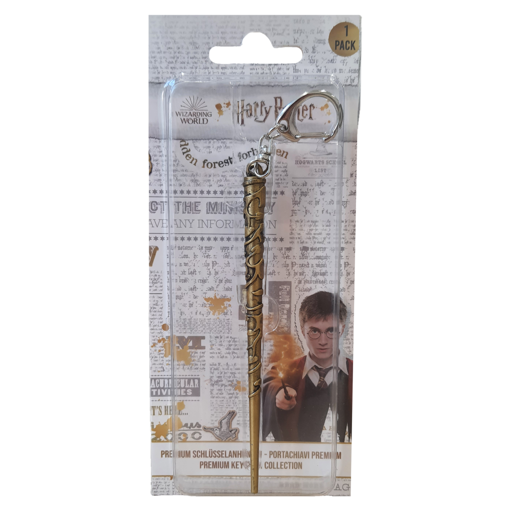 Portachiavi Bacchetta di Hermione Harry Potter in Metallo in Confezione - 47304/8