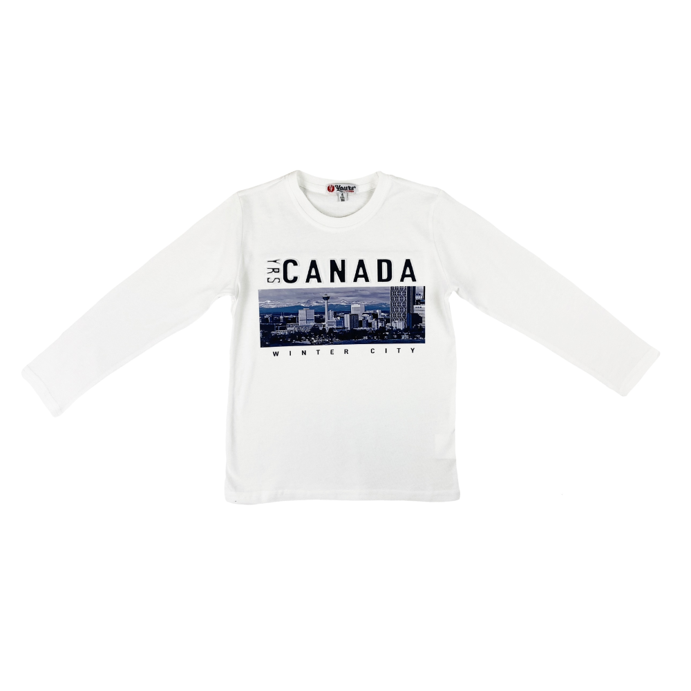 T-Shirt M.l. Yours Baby Bambino 100% Co - Ay2300