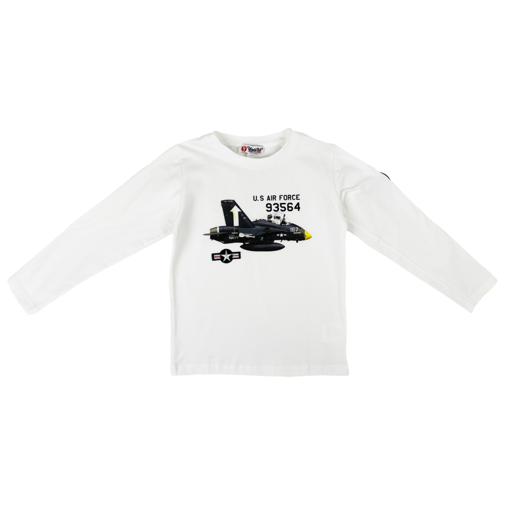 T-Shirt M.l. Yours Baby Bambino 100% Co - Ay2264