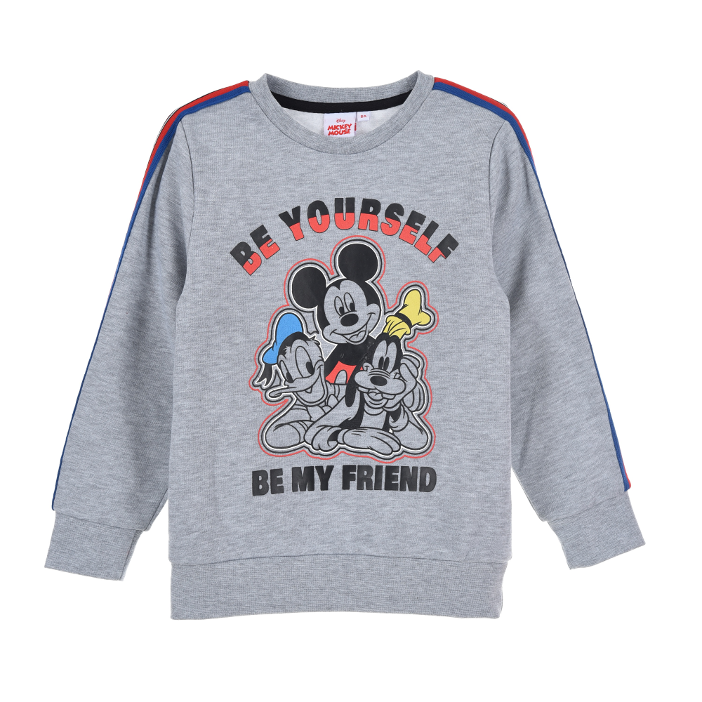 Maglione Mickey Mouse DISNEY Topolino Maglietta Bambino Sun City - Hu1230grigio