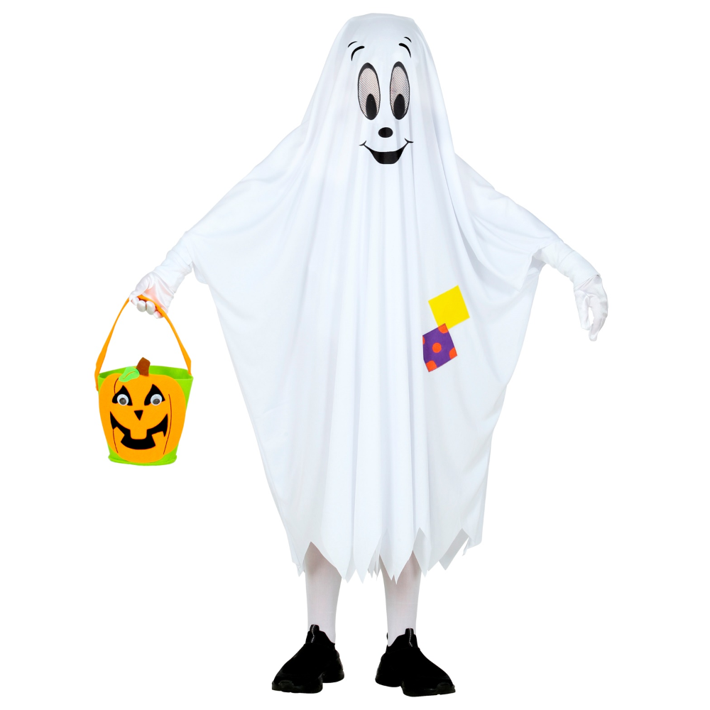 Costume Vestito Abito Travestimento Carnevale Halloween Fantasma - 5225