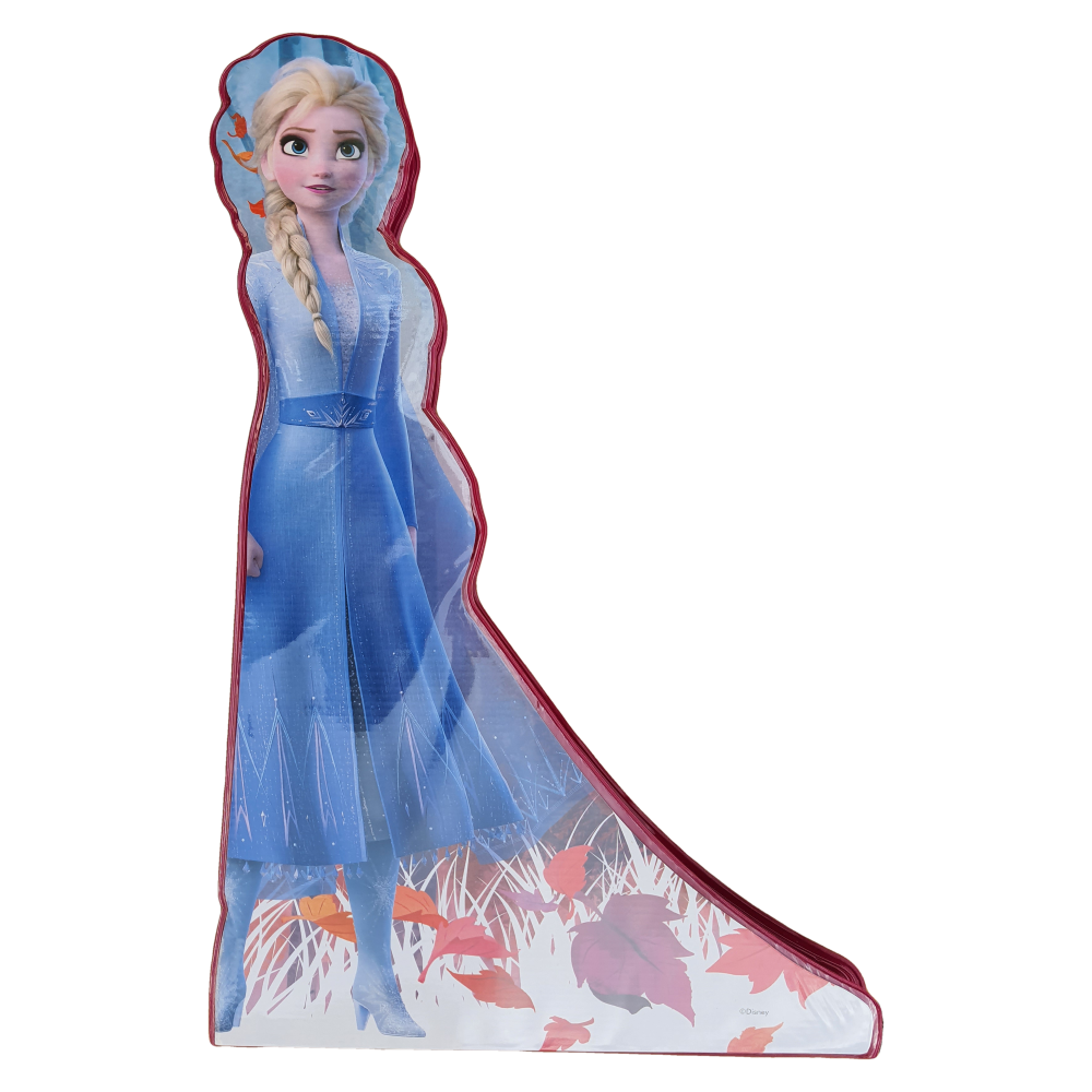 Colori Maxi Set Sagomato Frozen Ii DISNEY Elsa Anna 56 Pezzi Bambina - Fr0648