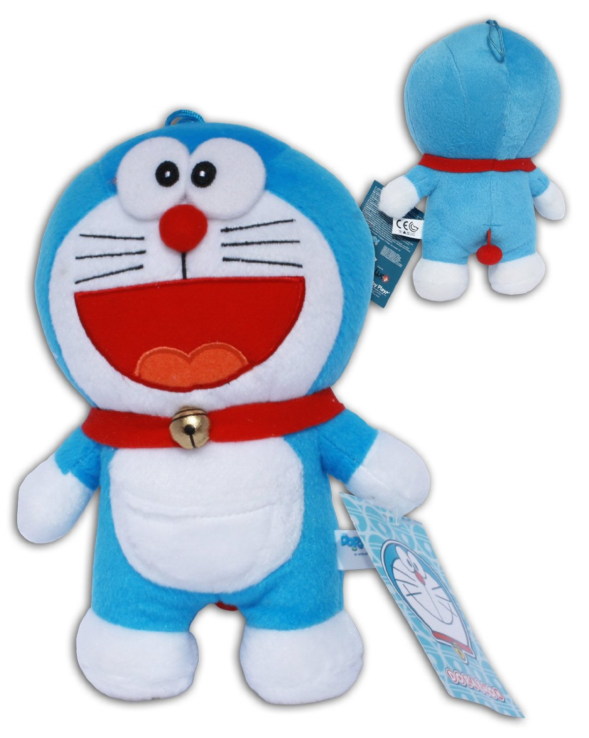 Peluche Doraemon  Assortito Sorriso Elica Risata Dorayaki Pupazzo Cm. 25 - 760010540