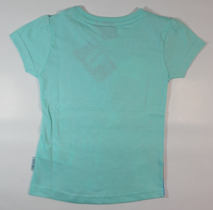T-Shirt Frozen Elsa e Anna DISNEY 3/7 Anni - Wd26002celeste