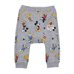 Pantalone Tuta Topolino Paperino Pluto Pippo DISNEY Neonato Sun City - Hu0017grigio