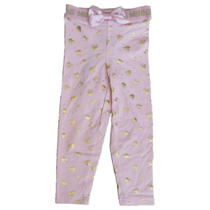 Leggings Minnie Mouse DISNEY Pantalone Bambina Sun City - Hu1037rosa