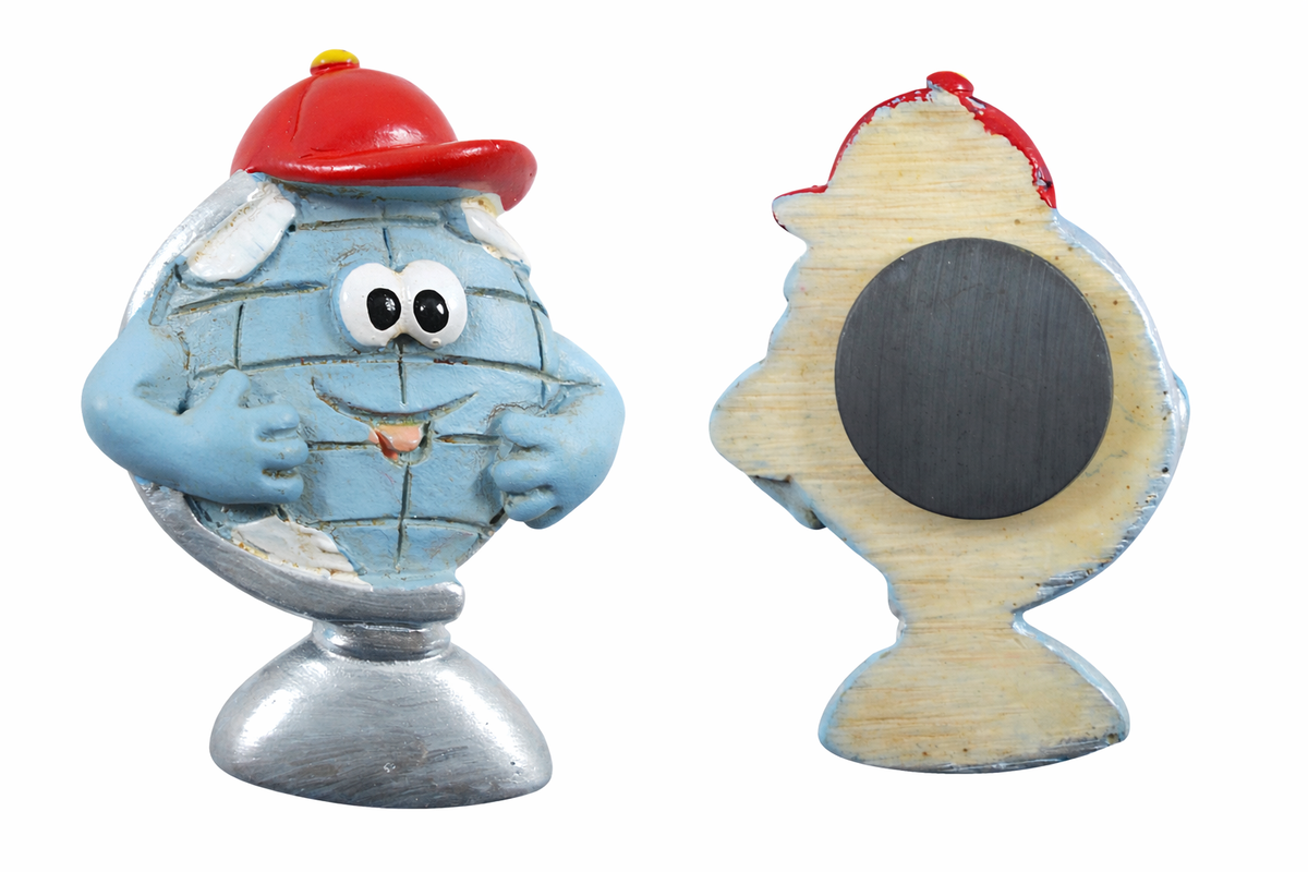 Bomboniera Statuina Calamita Compasso Lampada Mappamondo Matita Righello Magnete in Ceramica Oggetti Cerimonie Ilary Queen Personalizzanili