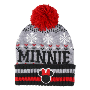 Cappello Invernale con Pon Pon Minnie Mouse DISNEY Taglia Unica - 5898