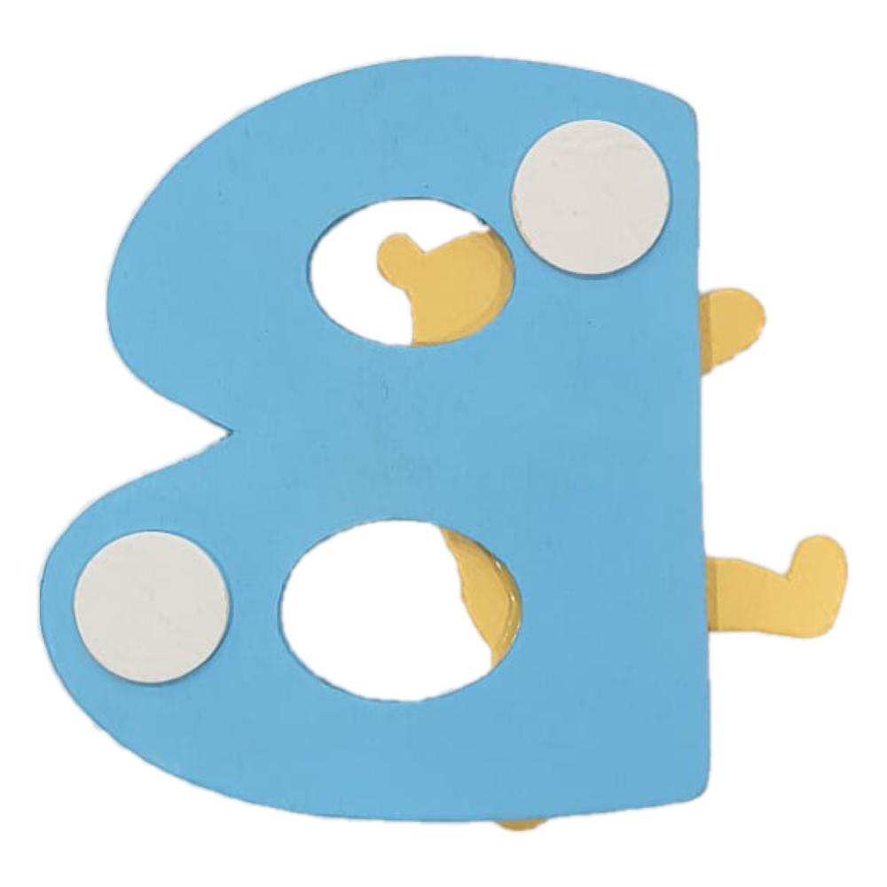 Lettere in Legno DISNEY Winnie the Pooh e Friends 8cm B