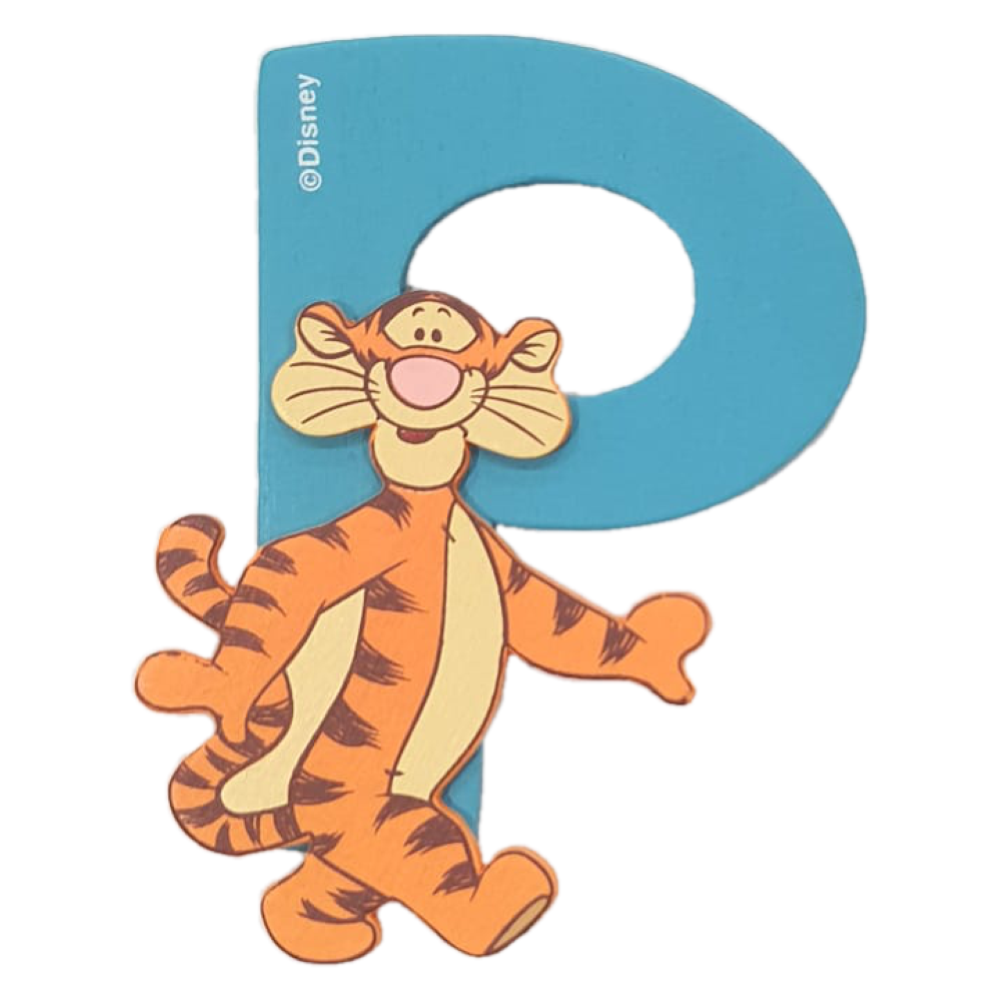 Lettere in Legno DISNEY Winnie the Pooh e Friends 8cm P
