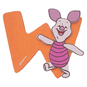 Lettere in Legno DISNEY Winnie the Pooh e Friends 8cm W