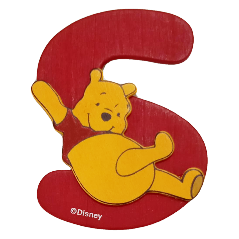 Lettere in Legno DISNEY Winnie the Pooh e Friends 8cm S
