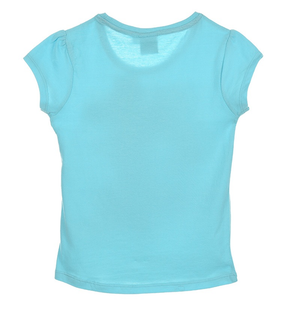 T-Shirt Maglietta Minne Manica Corta Estiva Bambina DISNEY 3/8 Anni - Ep1080turchese