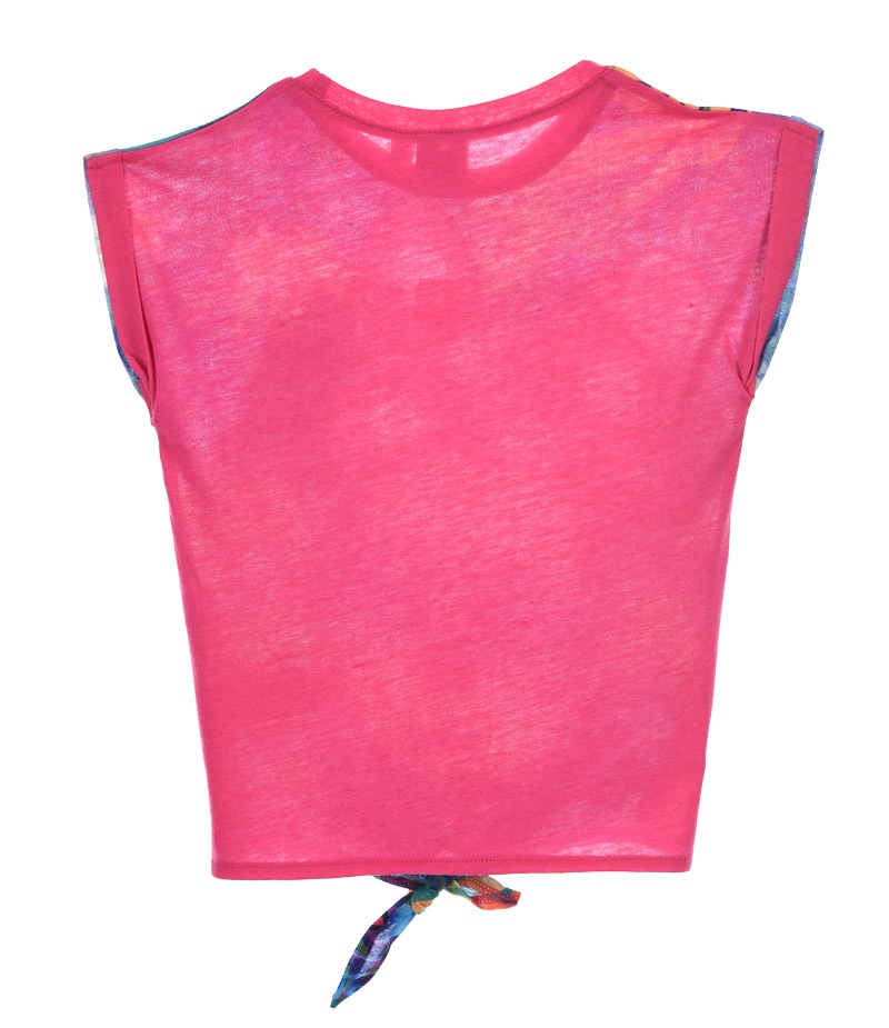T-Shirt Maglietta Minne Manica Corta Estiva Bambina DISNEY 3/8 Anni - Ep1157fuxia