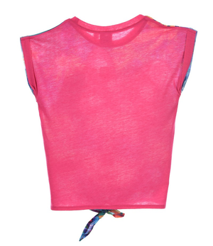 T-Shirt Maglietta Minne Manica Corta Estiva Bambina DISNEY 3/8 Anni - Ep1157fuxia