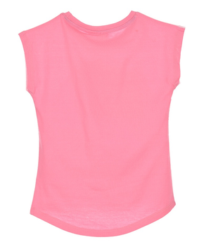 T-Shirt Maglietta Cattivissimo Me Minions Manica Corta Estiva Bambina 3/8 Anni - Ep1603fuxia