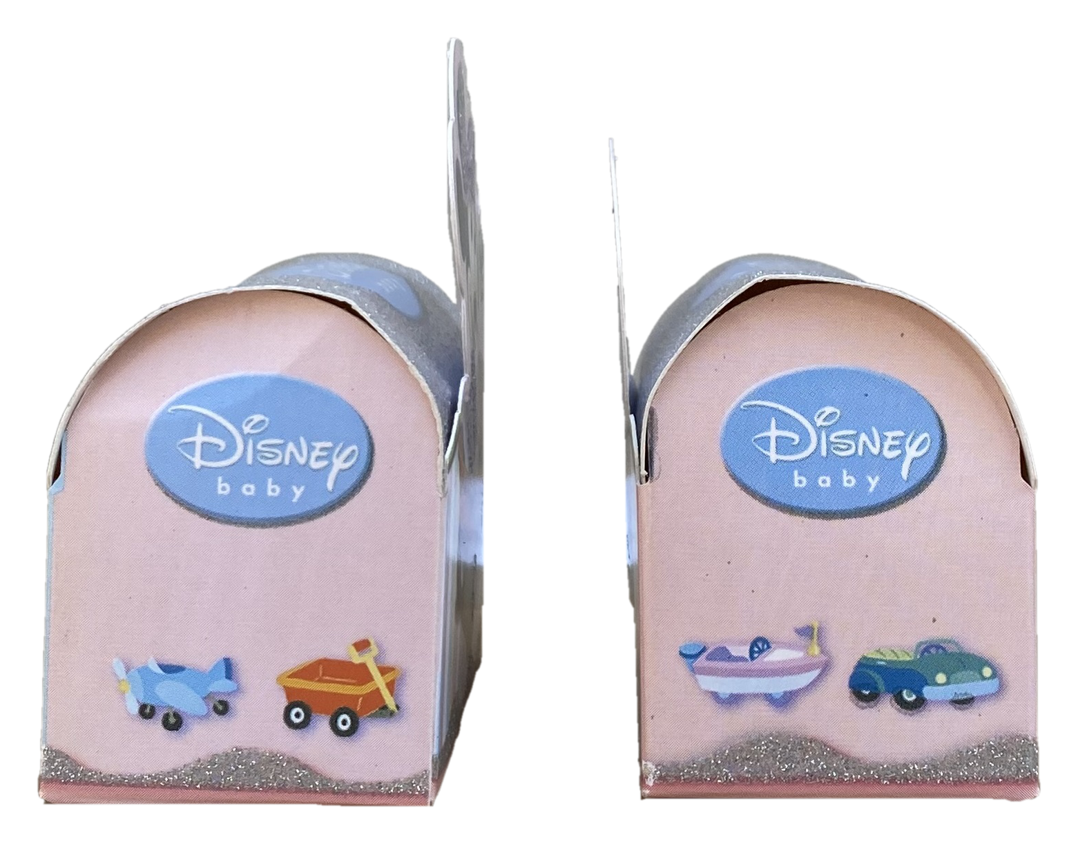 Bomboniere DISNEY Scatoline Porta Confetti Minnie e Paperina New Cm. 7.5x7x4